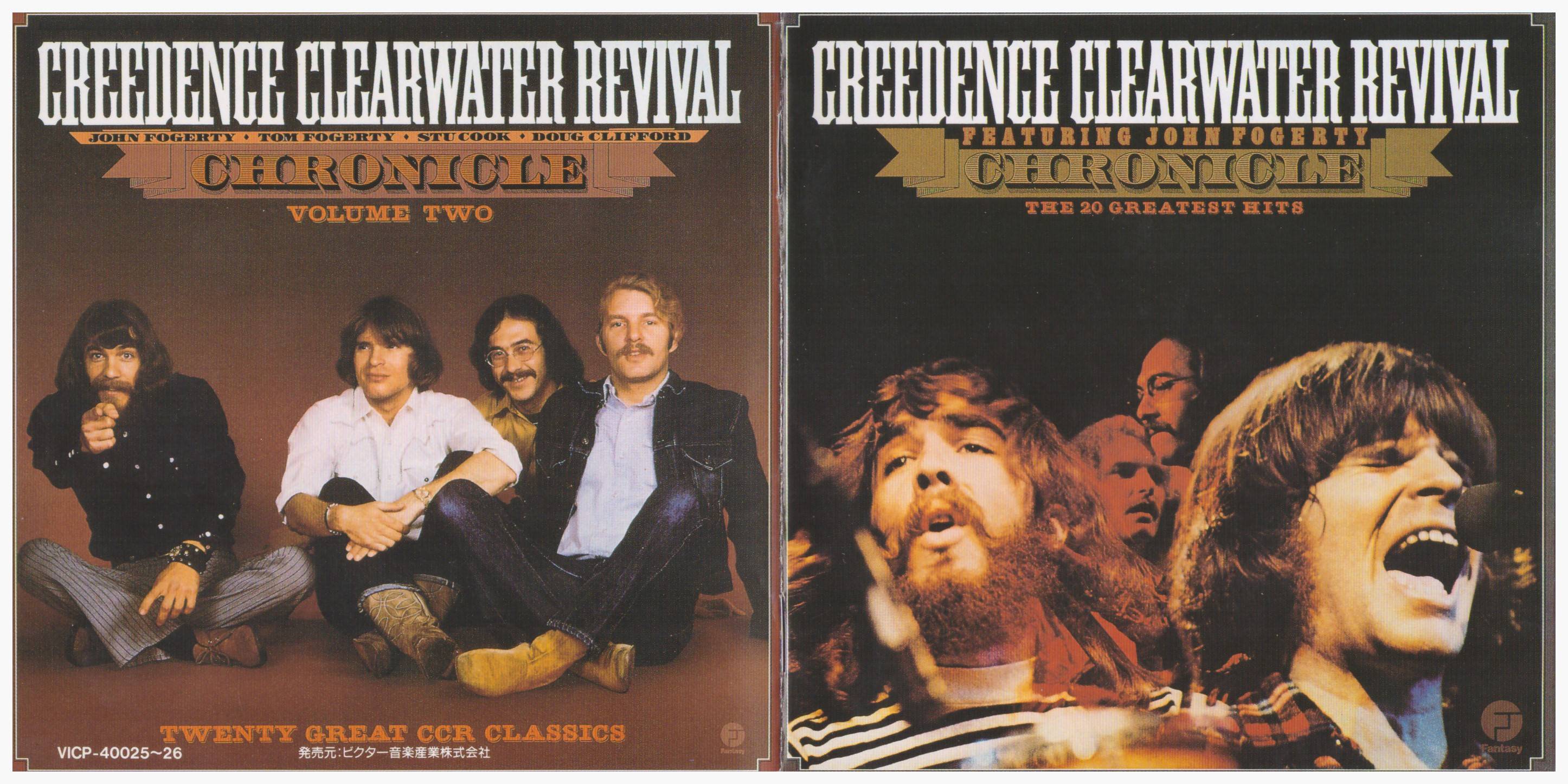 Creedence Clearwater Revival Chronicle and Chronicle Vol 2 [booklet01 jpn]